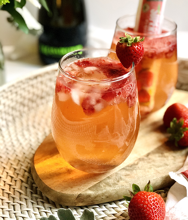 DeeBee's Strawberry Shirley Temple