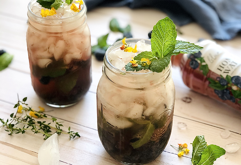 Gin Berry and Mint Smash