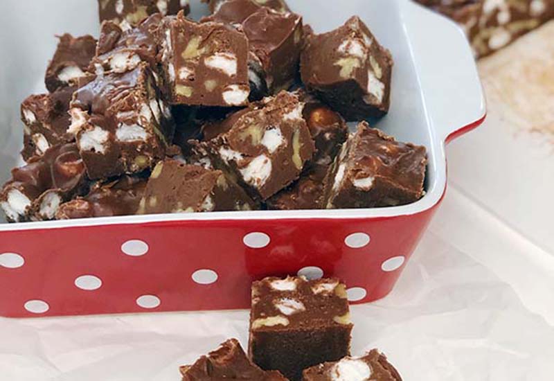Rocky Road Fudge