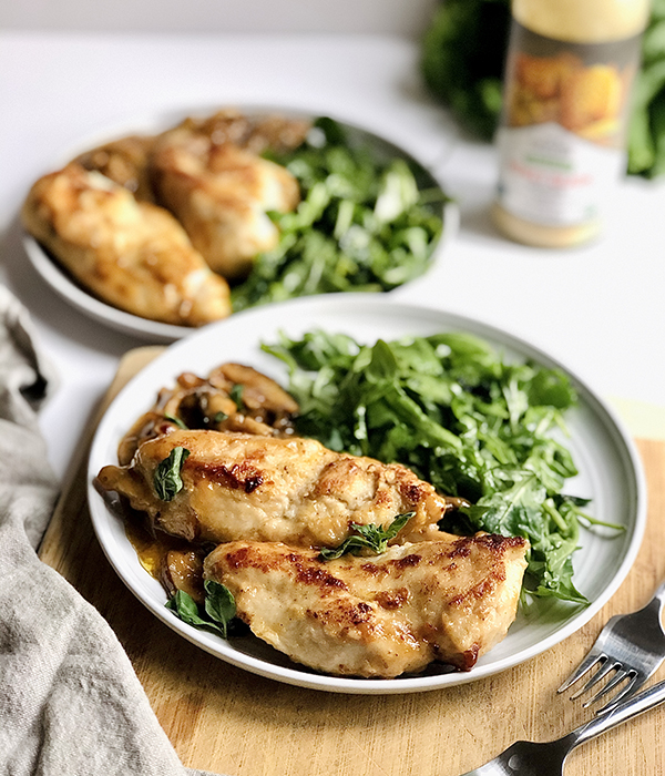 Shitake Honey Mustard Chicken