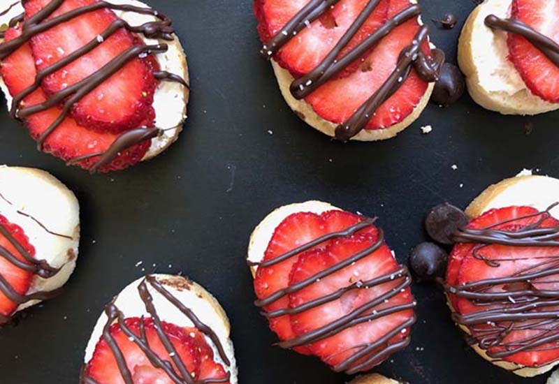 Strawberry Bliss Crostini