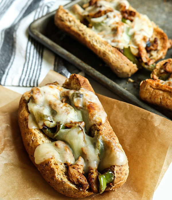 Turkey Philly Cheesesteaks