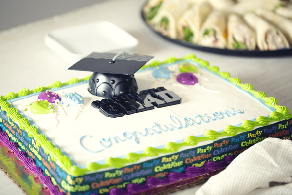 Custom cake for Graduation
