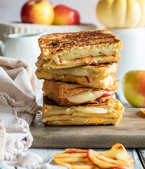 Apple Grilled Cheese Brioche