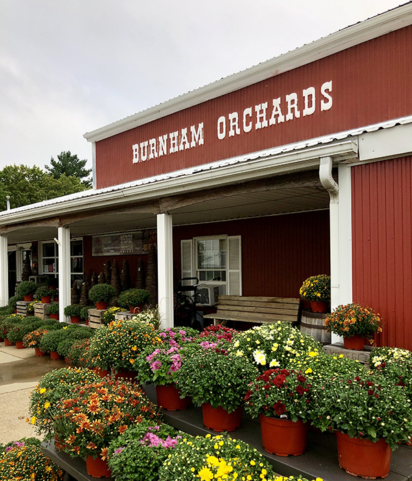 Burnham Orchards storefront