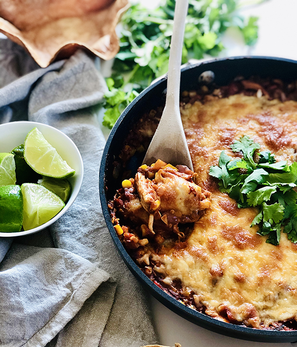 Chicken Burrito Skillet