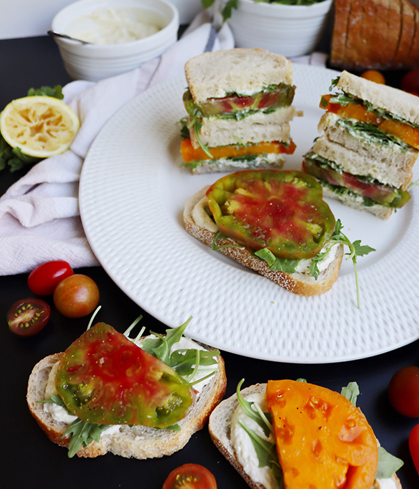 Heirloom Tomato Sandwich