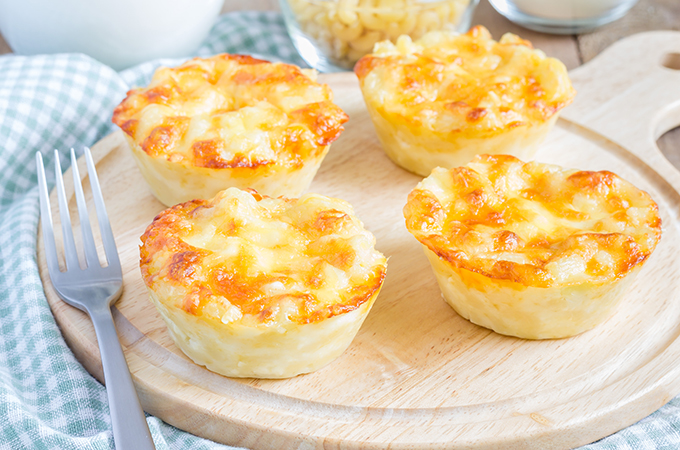 Mac and Cheese Cups