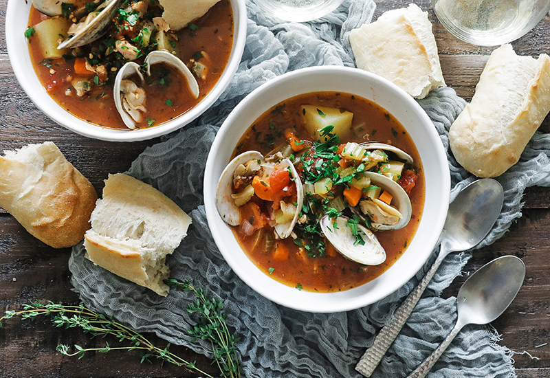 Manhattan Clam Chowder