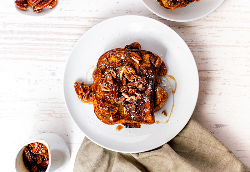 Brioche Pecan Pie French Toast