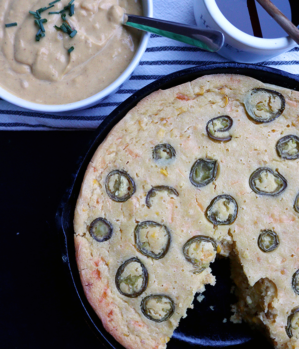 Jalapeno Cheddar Corn Bread