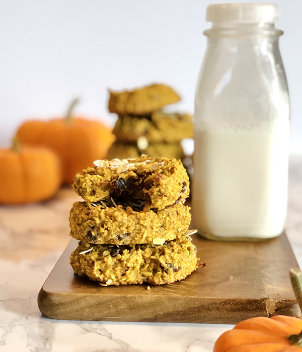 Pumpkin Breakfast Cookies