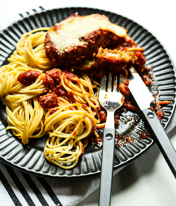 Weeknight Eggplant Parmesan