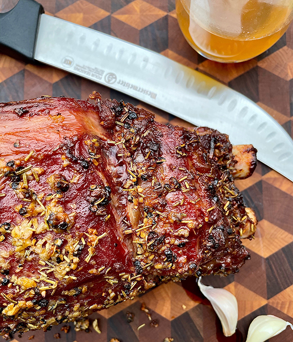 Garlic and Herb Crusted Prime Rib