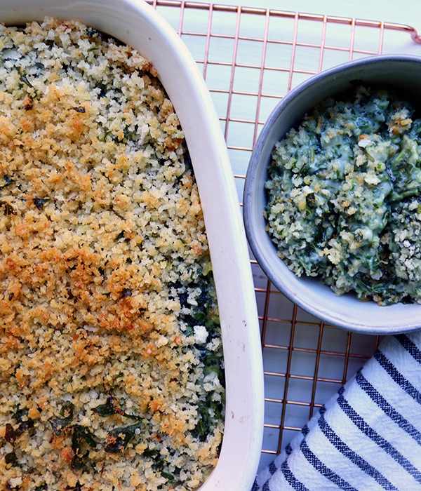 Spinach Gratin