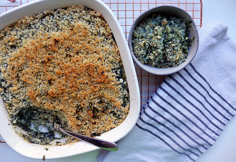 Spinach Gratin