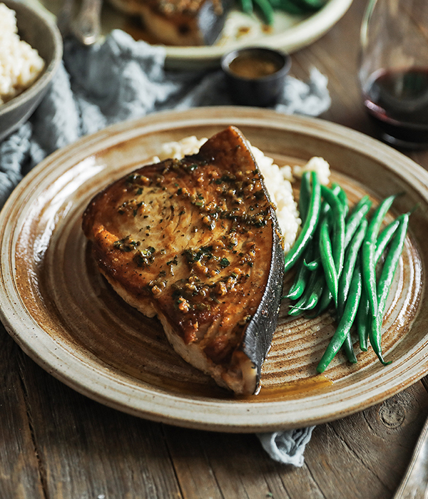 Pan-Roasted Swordfish