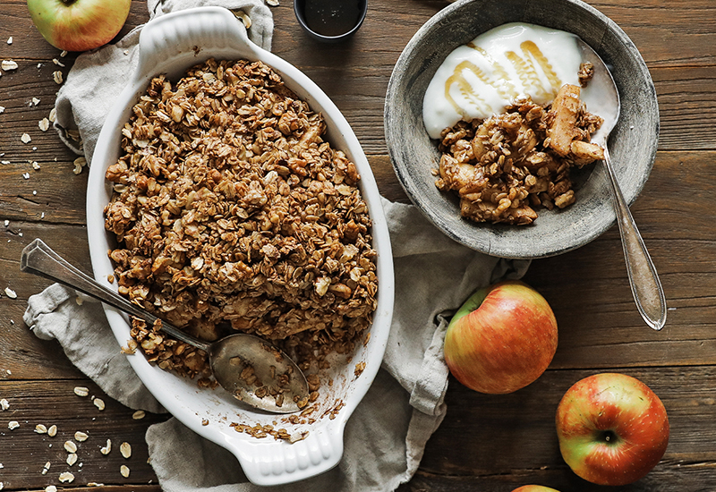 Healthy Apple Crisp