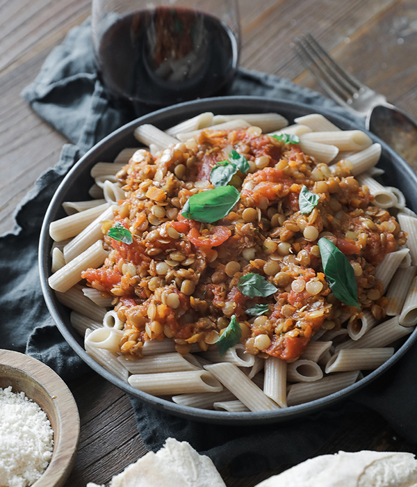 Lentil Bolognese