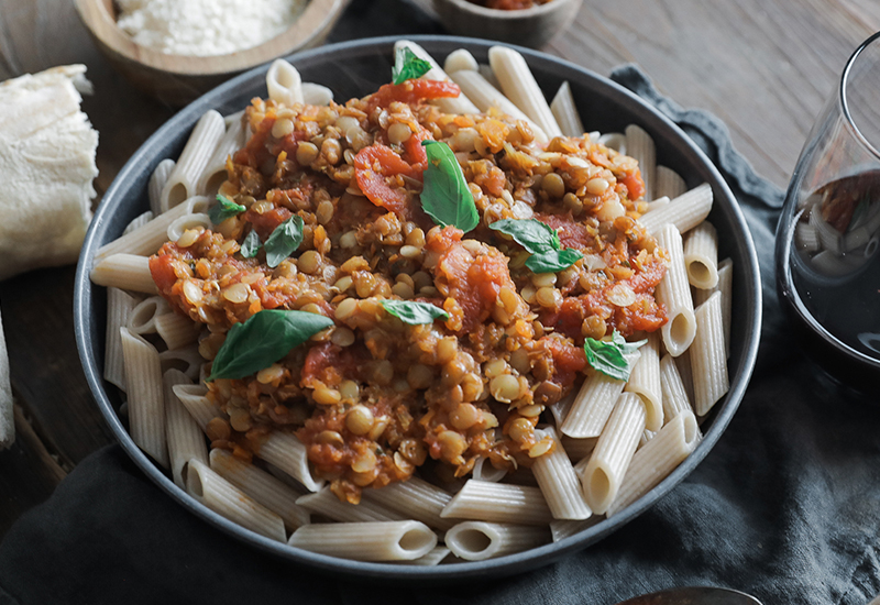 Lentil Bolognese