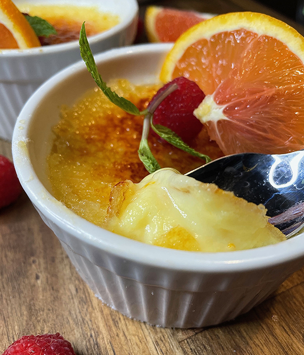 Orange Crème Brûlée