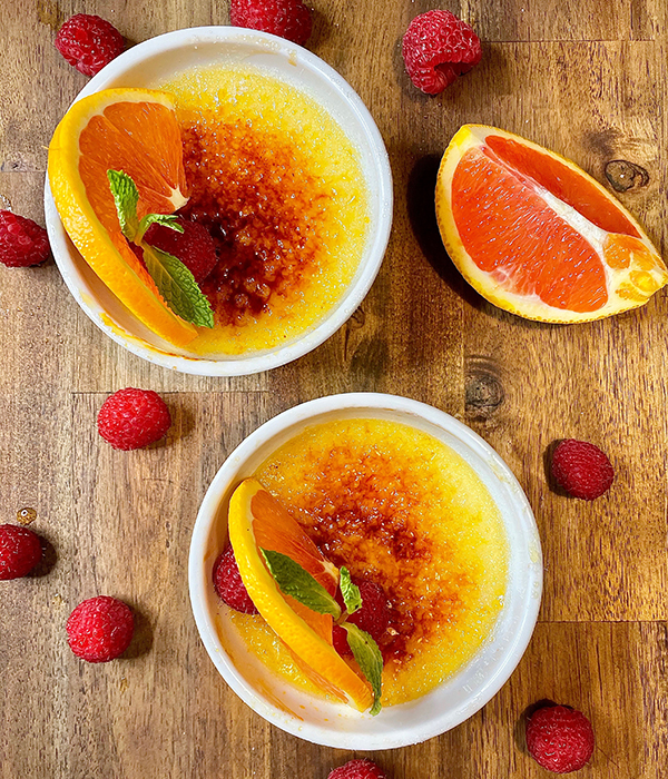 Orange Crème Brûlée