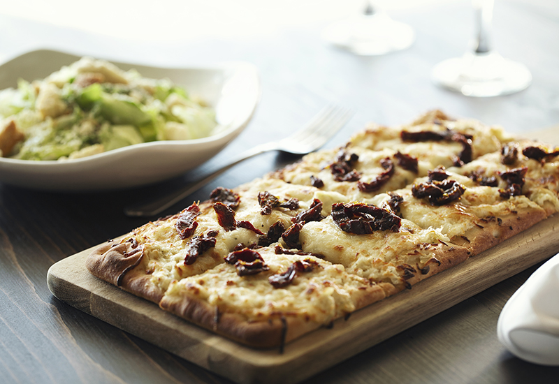 What’s For Dinner? Sundried Tomato & Artichoke Flatbread