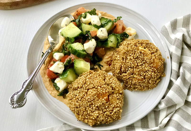 Sweet & Savory Quinoa Cakes