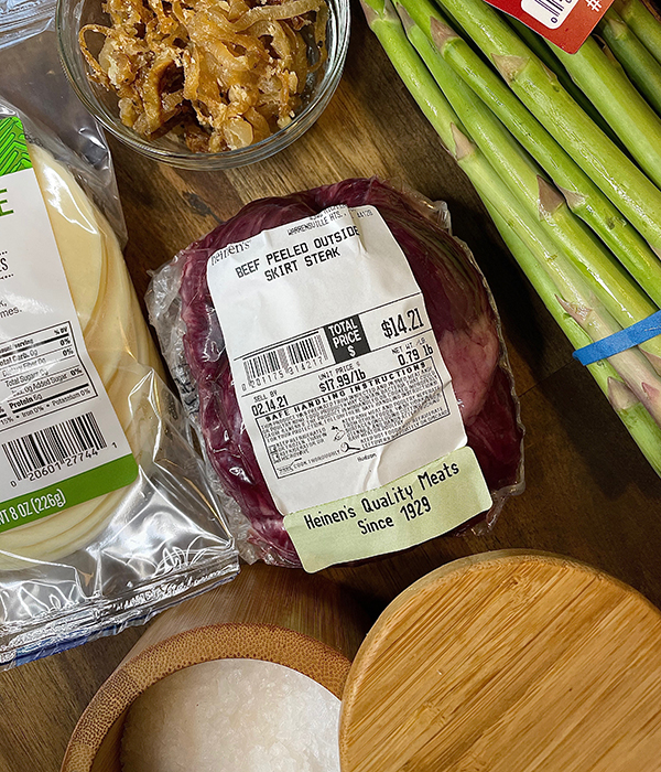 Cheesy Beef Roll Ingredients