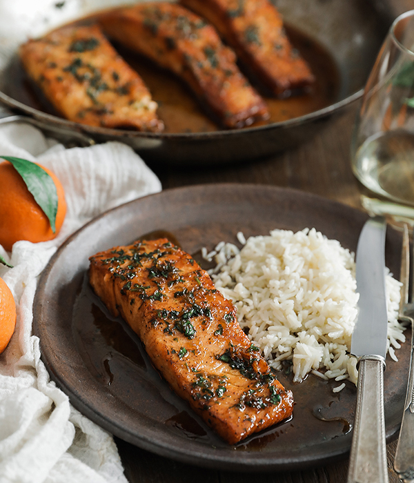 Orange Glazed Salmon