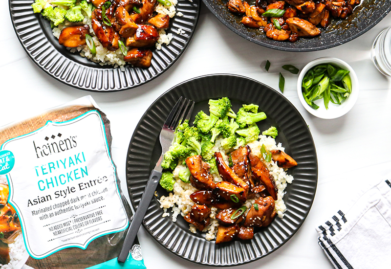 10-Minute Teriyaki Chicken and Broccoli