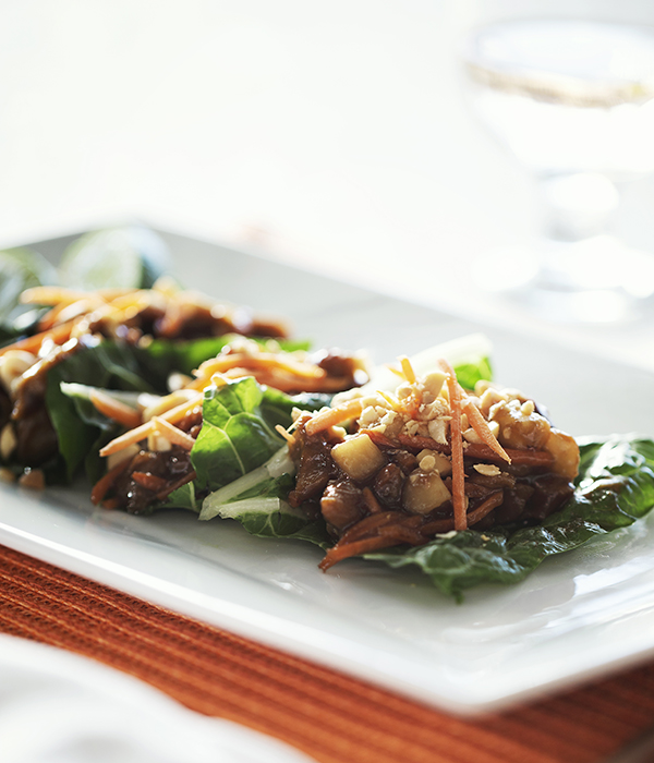 Vegan Swiss Chard Wraps