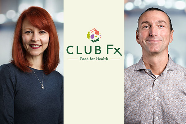 Chief Registered Dietition Melanie Jatsek and Chief Medical Officer Todd Pesek.