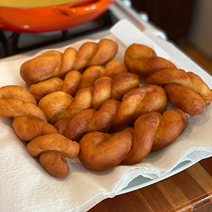 Whiskey Glazed Cinnamon Twists Step 12