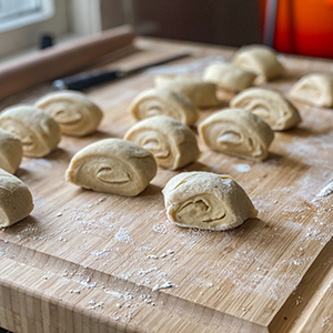 Whiskey Glazed Cinnamon Twists Step 1