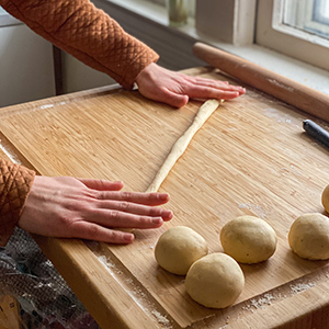 Whiskey Glazed Cinnamon Twists Step 4