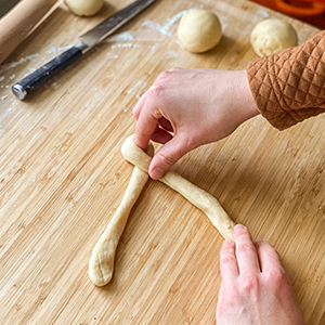 Whiskey Glazed Cinnamon Twists Step 6