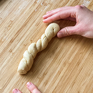 Whiskey Glazed Cinnamon Twists Step 8