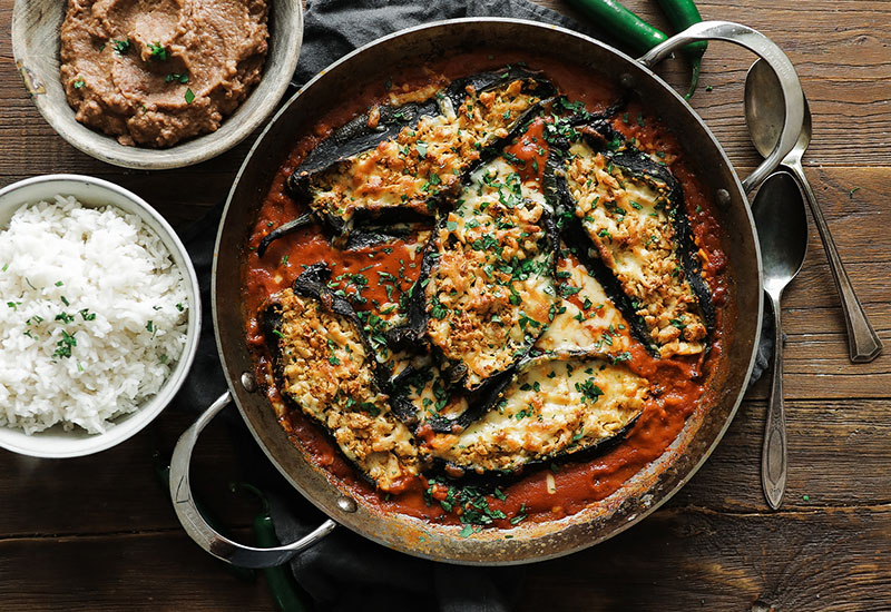 Chicken Chiles Rellenos