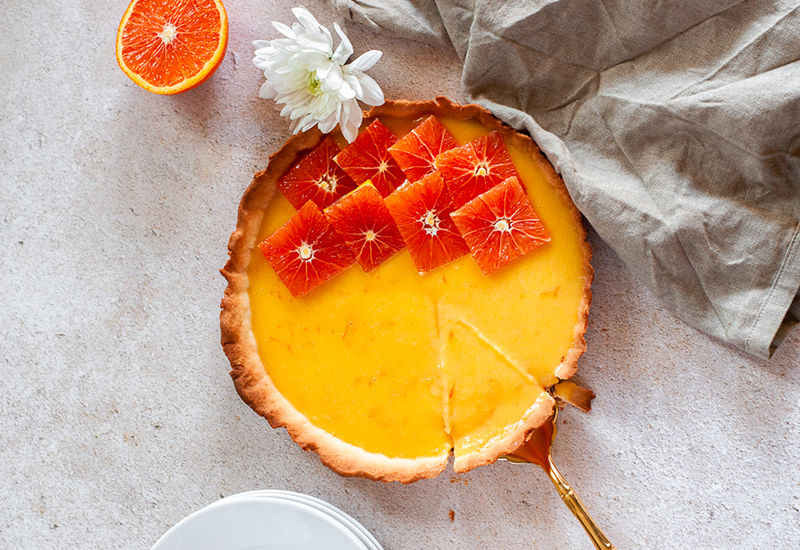 Orange Blossom Tart