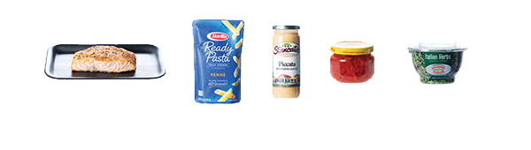 Salmon Piccata Ingredients