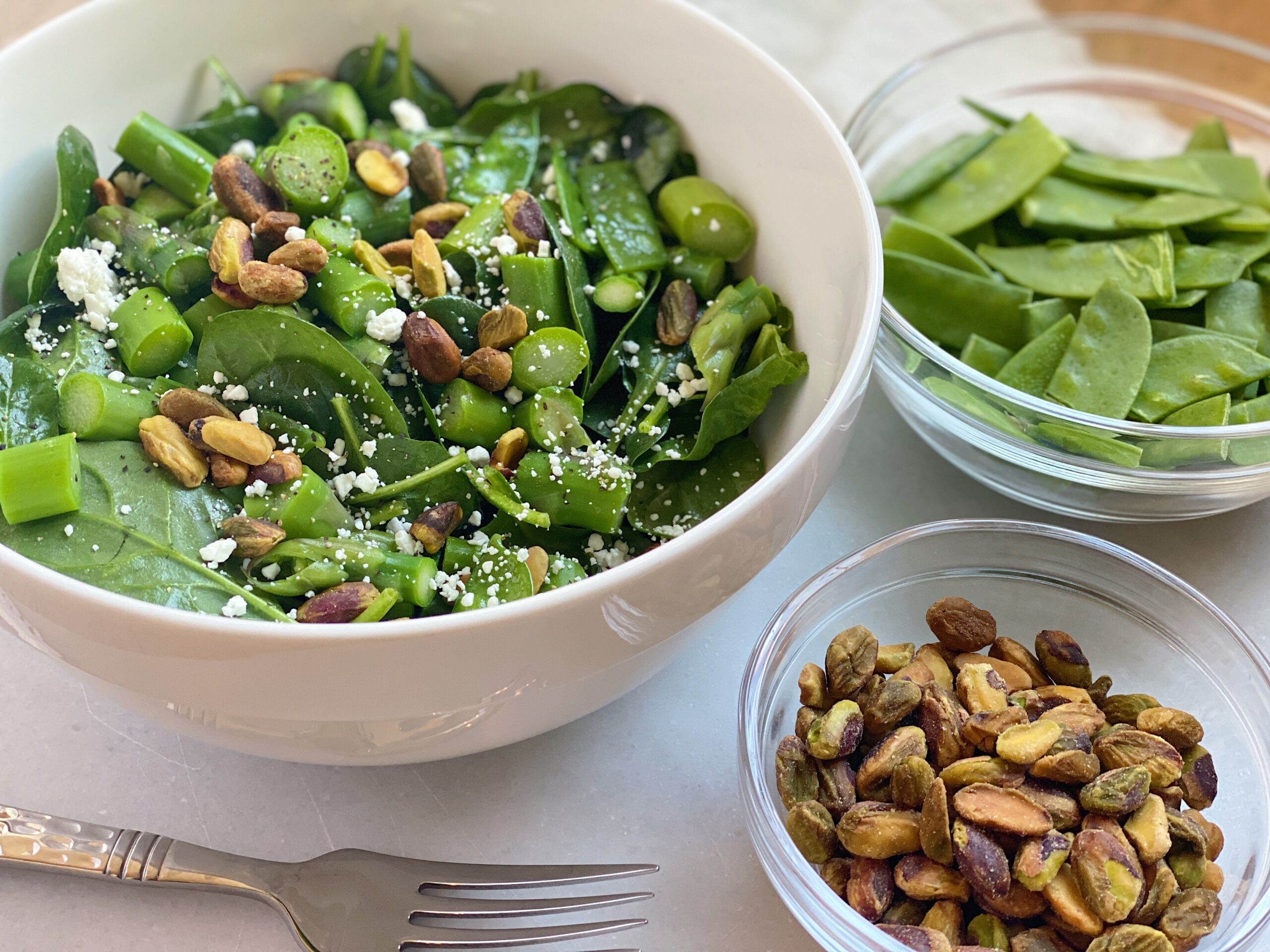 Triple Green Power Salad