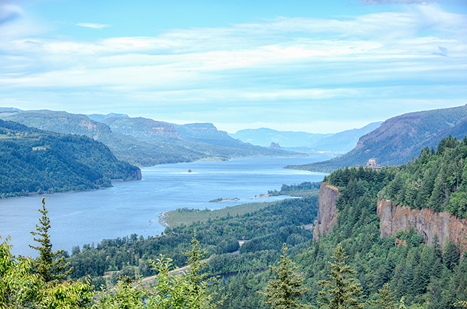 Pacific Waters for Salmon Fishing