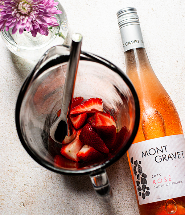 Smashed Berry Rose Spritz