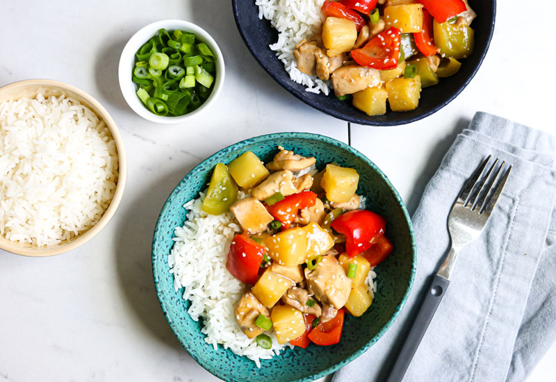 Quick Pineapple Chicken