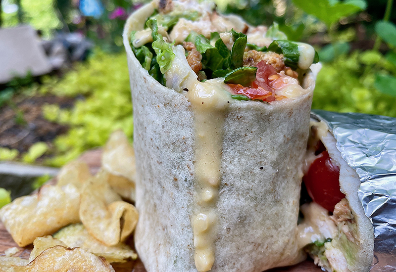 Grilled Chicken Caesar Wrap