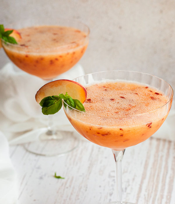Peach Margarita Slushie