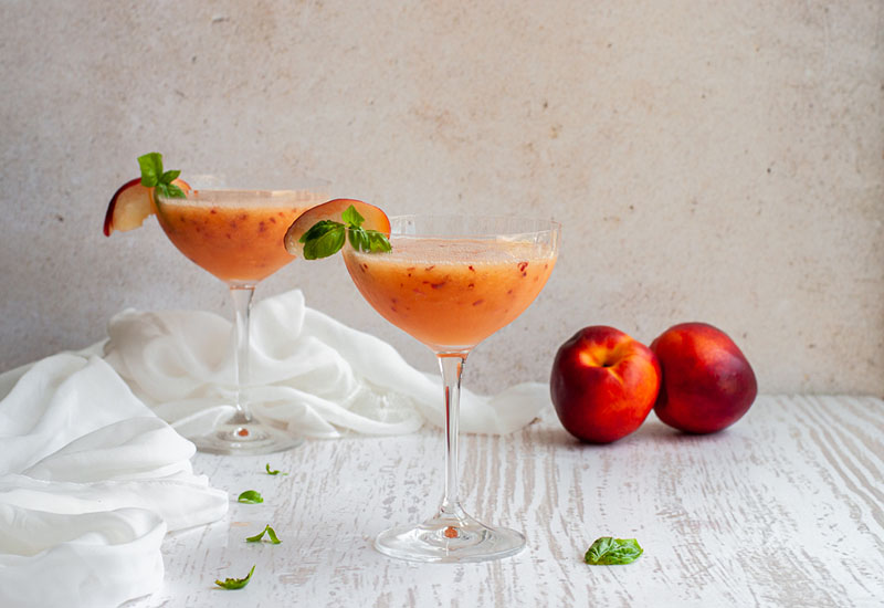 Peach Margarita Slushie