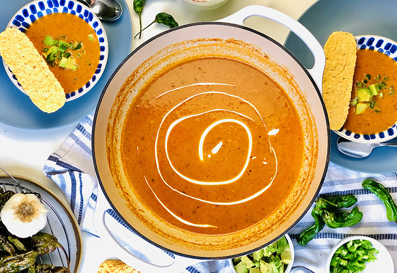 Shishito Pepper Soup