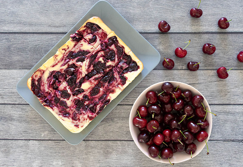 Cherry Cheesecake Bars